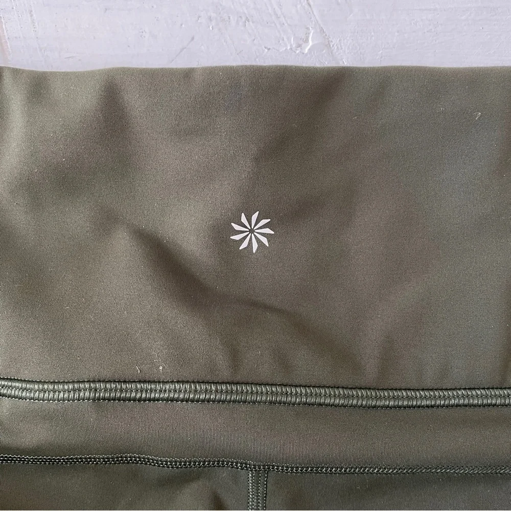 Athleta Rainier Tight Olive Green Size 2X - Picture 5 of 10